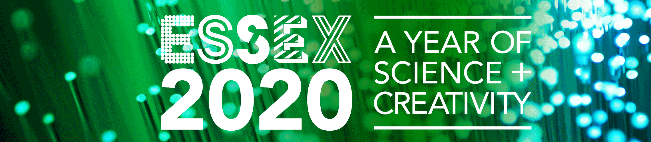 Essex 2020, a year of science and creativity, logo